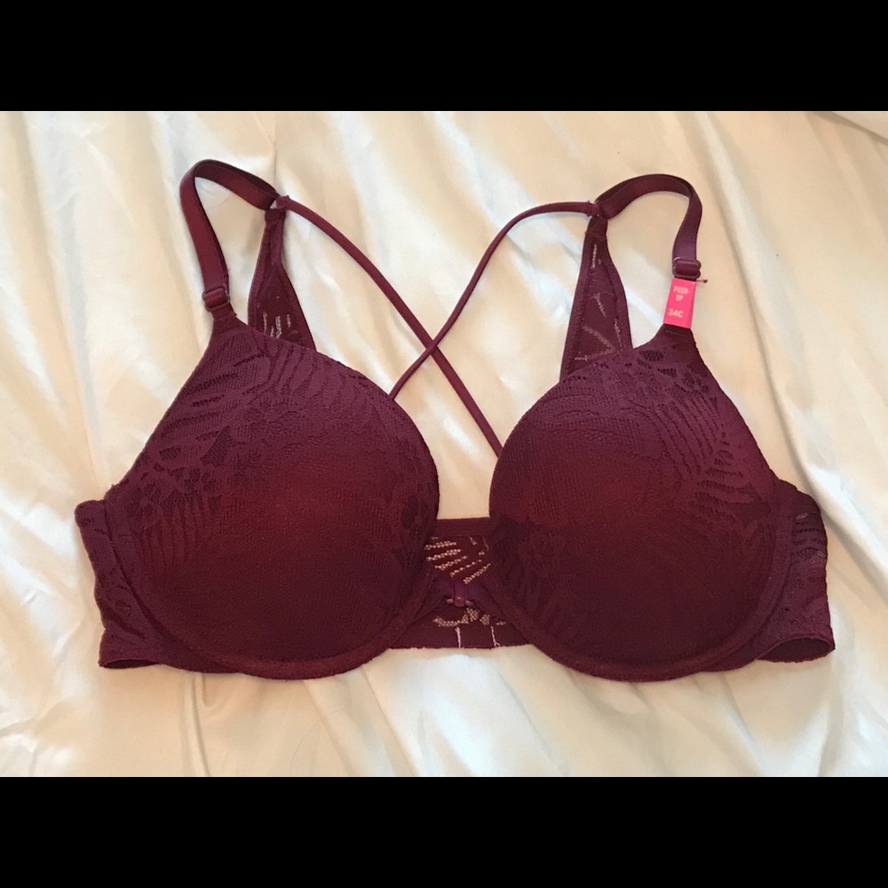 VS Pink Strappy Bra